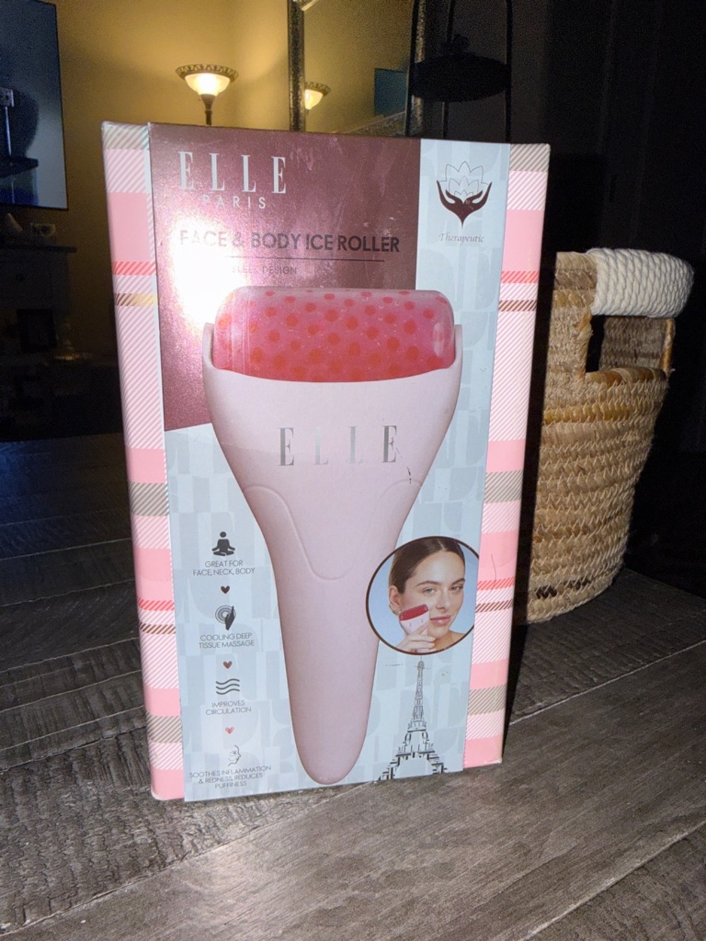 Elle Face & Body Cooling Ice Roller - New in box